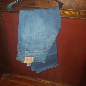 Mens Levi's Denim Jeans 569, 38x34, Blue